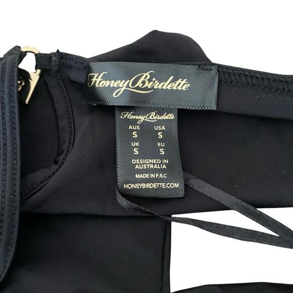 Honey Birdette NWTs Everyday Smooth Black Brazilian Panty size Small - Picture 7 of 7